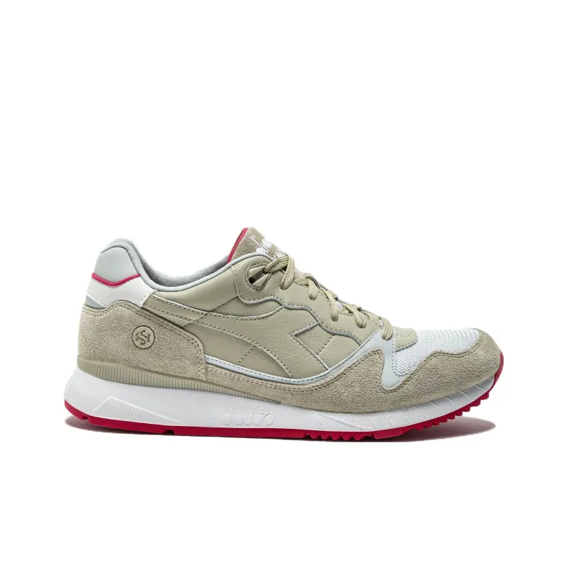 Hikmet Sugoer x Diadora V7000 Wear-resistant And Lightweight Low-Top Casual Shoes Unisex Gray-1