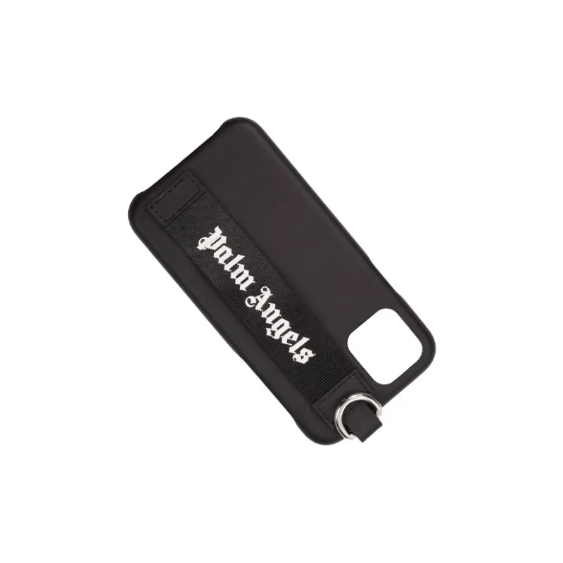 PALM ANGELS Polyurethane Material Casual Fashion Phone Cases Compatibility With IPhone 11 Pro Trendy And Cool-2