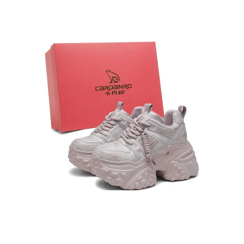 CARDANRO Small-sized Sky Vegetables Low-Top Chunky Sneakers Women's-7