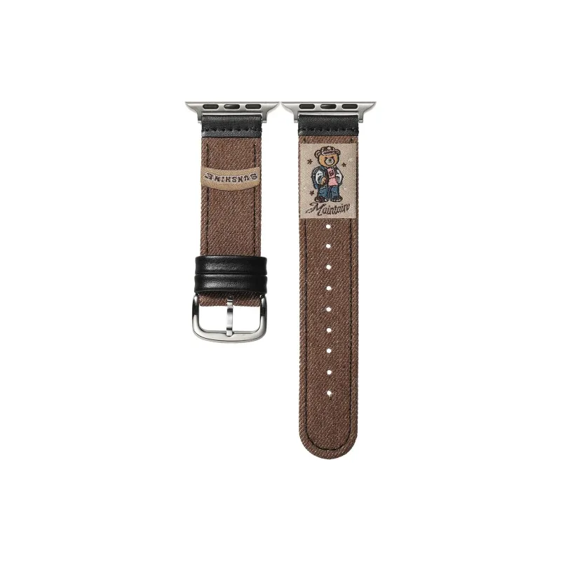 PULAISI Watch Band Apple Compatibility Genuine Leather Material-9