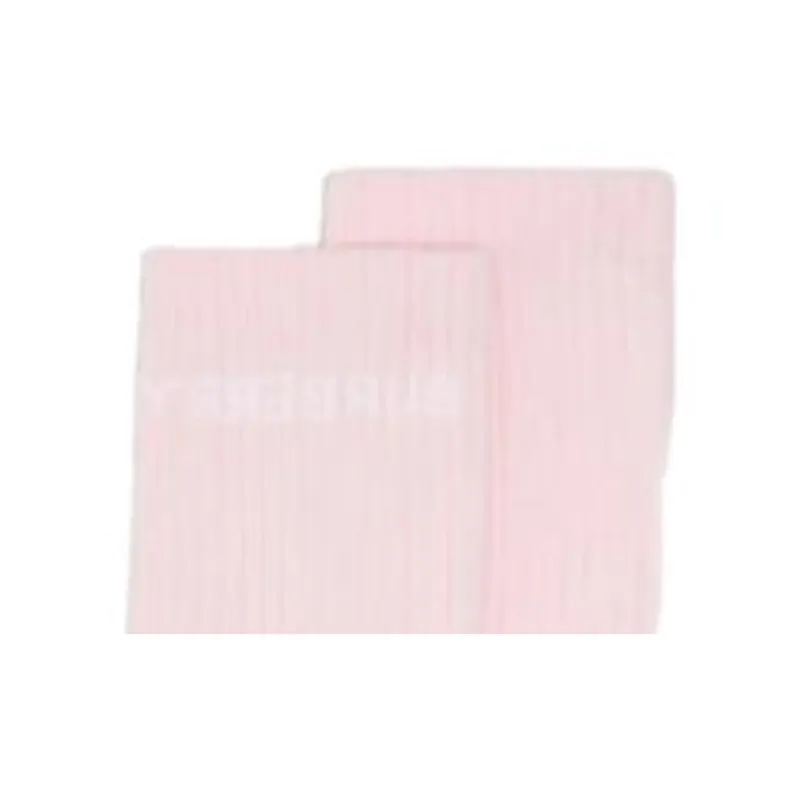 Burberry Logo Socks Pink-2