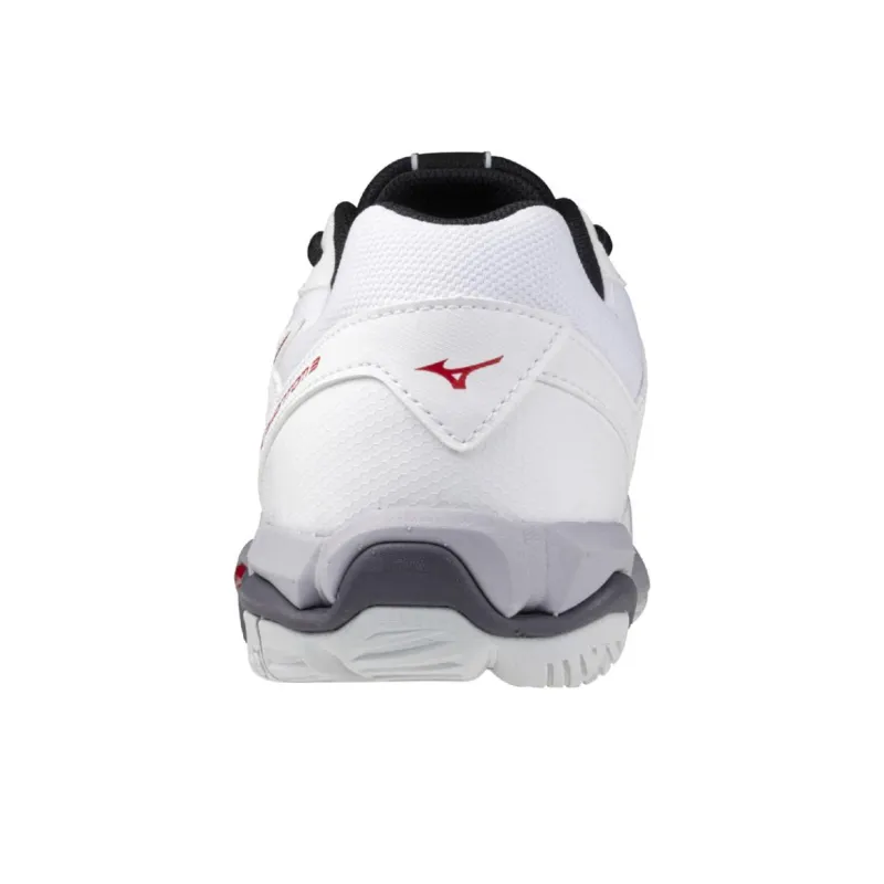 Mizuno Wear resistant And Lightweight Low Top Training Shoes Unisex White-3