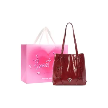 ONE TIME Synthetic Leather Bowknot Sweetheart Tote Bag Shoulder Bag Regular Women's Multicolor
