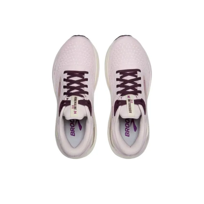 Brooks Adrenaline GTS Anti Slip Wear Resistant Low Top Casual Running Shoes Women's Pink Purple-2