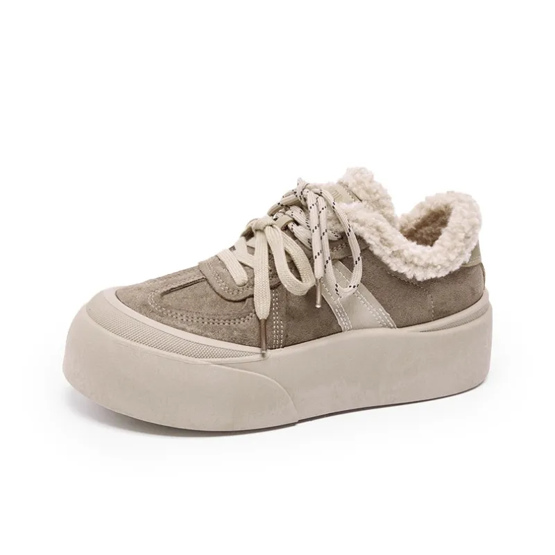 WESTLINK Warm Anti Slip And Wear Resistant Low Top Skateboard Shoes Women's-1