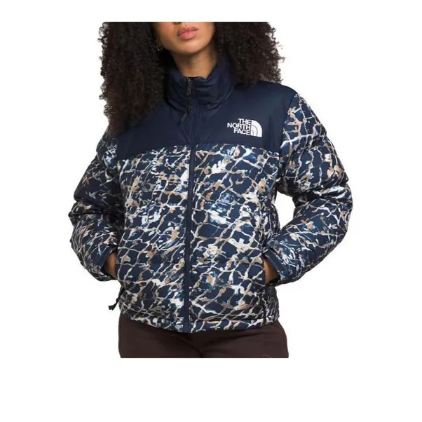 THE NORTH FACE Abstract print Quilted Jacket-2
