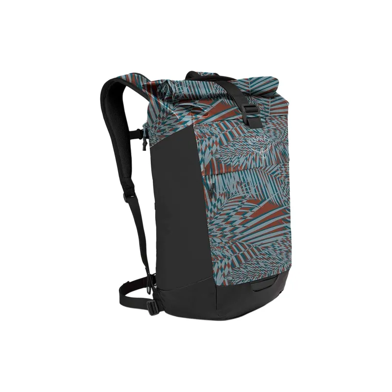 OSPREY Recycled Polyester Backpack Regular Unisex Palm Leaf Rough Print-1