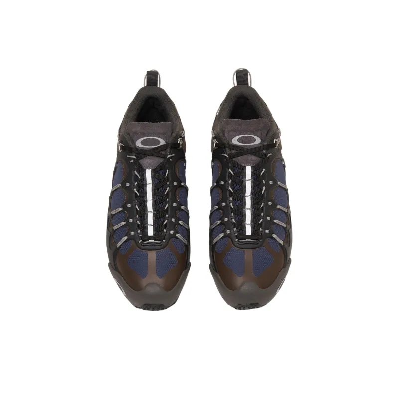Brain Dead x Oakley Factory Team Anti Slip Wear Resistant Low Top Casual Shoes Unisex Blue Gray-3