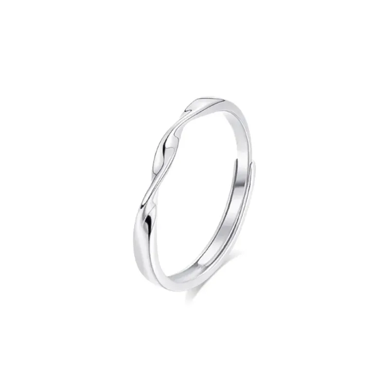 LUCA Sterling Silver Rings Unisex-9