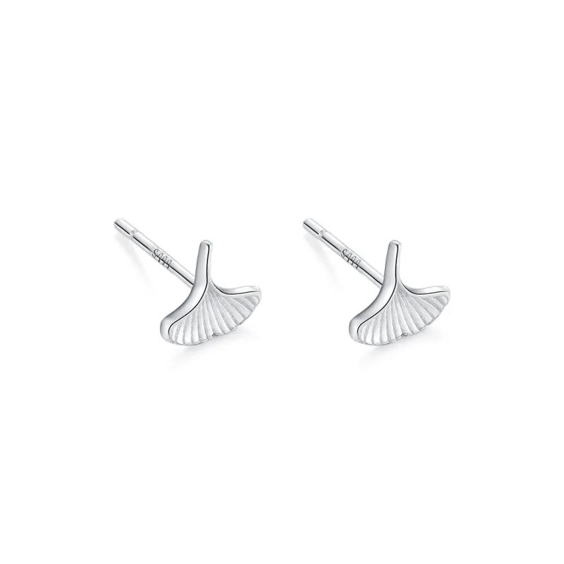 PAYMERY S999 Fine Silver Stud Earrings Women's-0
