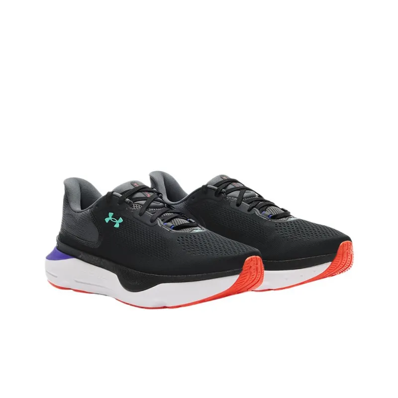 Under Armour Infinite Pro Slip Resistant Low Top Running Shoes Men's Black-3