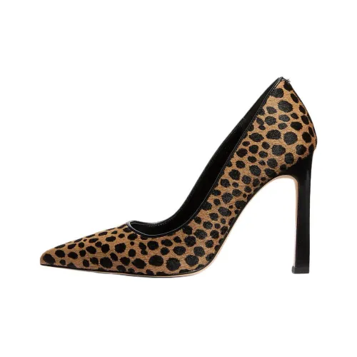 MICHAEL KORS Amara Slim Heel High Heels 10.8cm Women's Brown
