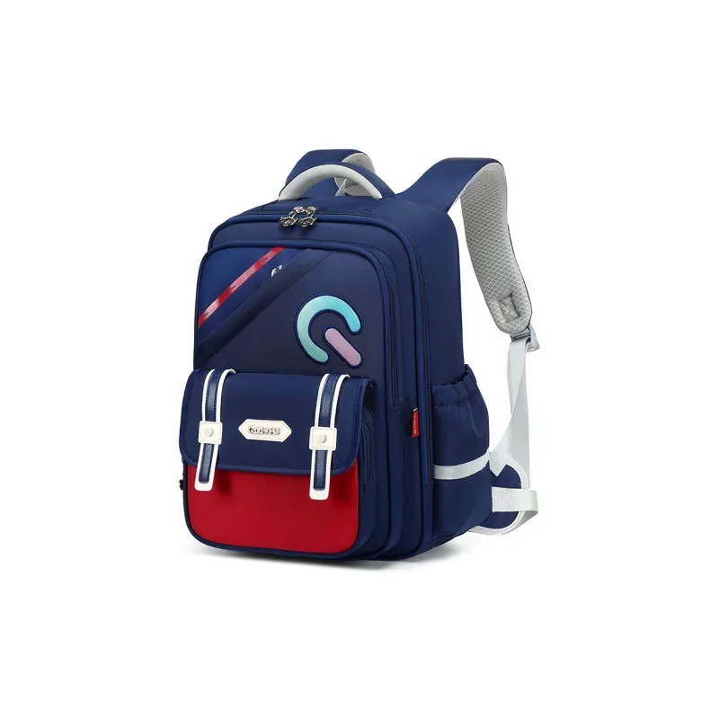 Seven Star Fox Polyester Student Bag Multicolor-1