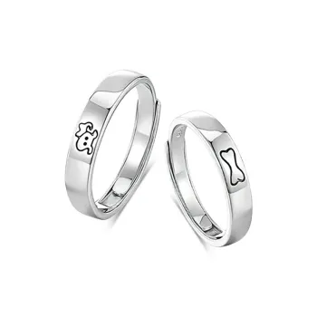 Shang Yinfu 999 Fine Silver Rings Unisex
