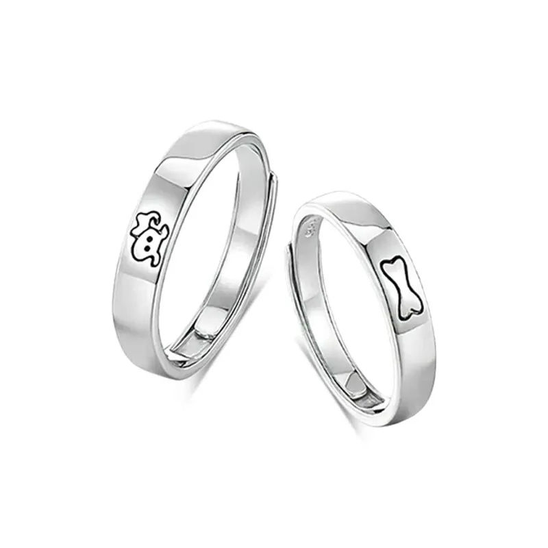 Shang Yinfu 999 Fine Silver Rings Unisex-0
