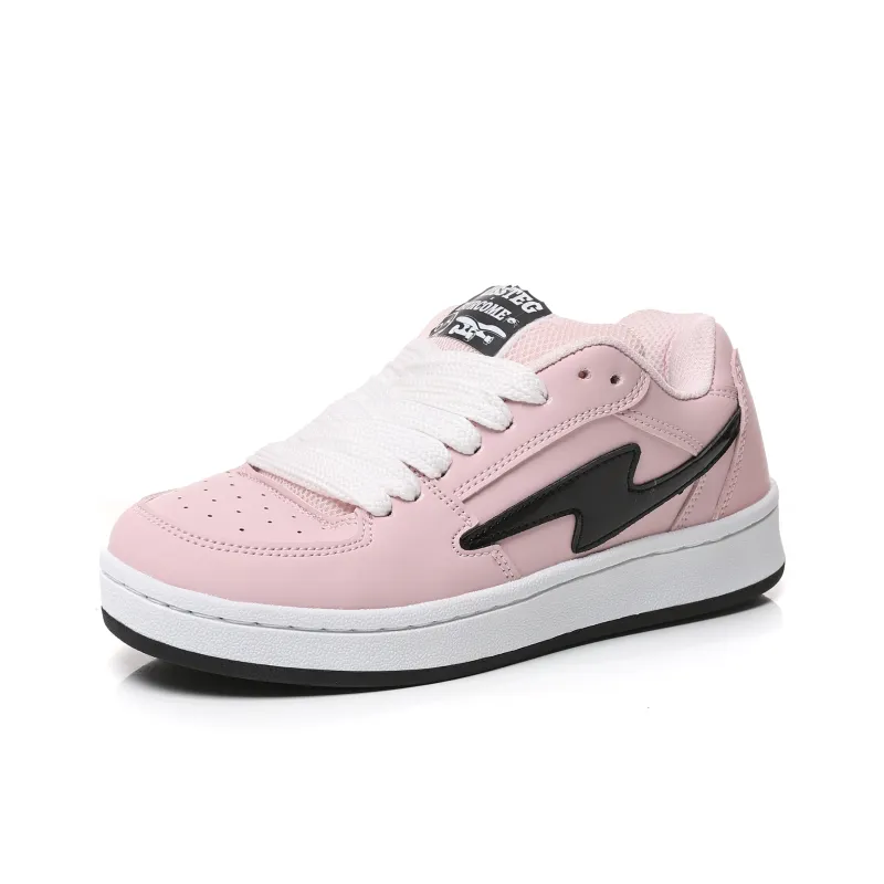 DEFINEX Anti-Slip And Wear-Resistant Height Increasing Low-Top Skateboard Shoes Unisex-37