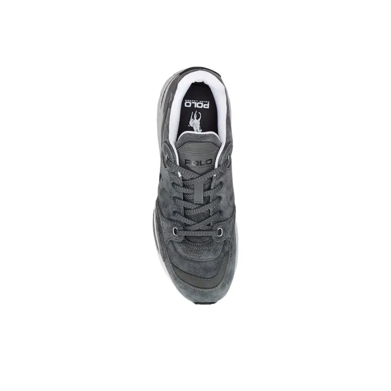 Polo Ralph Lauren Trackster 250 Low-Top Casual Shoes Men's Gray Black-3