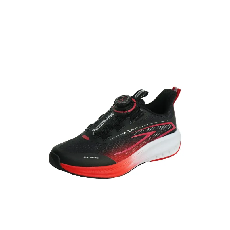 Antakids Surprising Wave Lite Low-Top Kids' Running Shoes Black/Hot Red Kids'-3