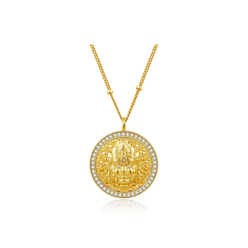 MINTLEAF S925 Silver Necklaces Women's Gold-0