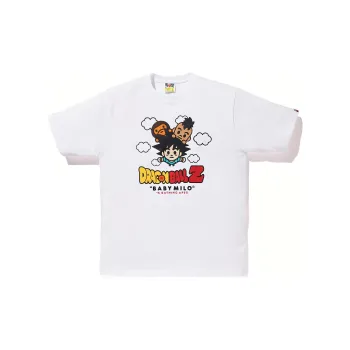 A BATHING APE X Dragon Ball Z Son Goku & Uub Baby Milo Tee