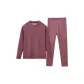 665 Warm Ginger Red Mock Neck