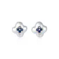 Kraue-Dark Blue "Four-Leaf Clover Baroque Pearl"