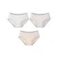 3 Pack (D Set-Skin+Light Pink+White)