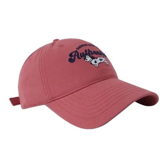 FREE RABBITⅡ Korean Style Fashion Versatile Preppy Style Soft Top Baseball Caps Unisex-3