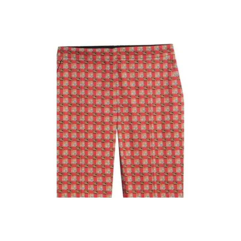 Burberry Casual Pants Women's Red-5