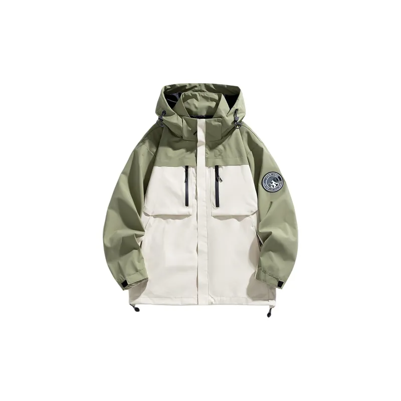 Yalu Abrasion Resistant, Breathable, Cold Resistant, Waterproof, Windproof Windbreaker Jacket Unisex-7