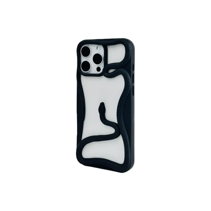 Sopi TPU Material Cut Out Snake Year Limited Phone Cases Compatible With IPhone 16/15 Pro Max/Apple 13/14 Pro/Max-23