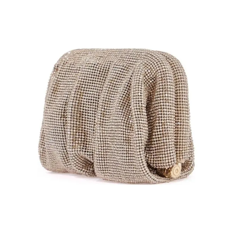 BENEDETTA BRUZZICHES BENEDETTA BRUZZICHES Small Venus Embellished Clutch Bag-1