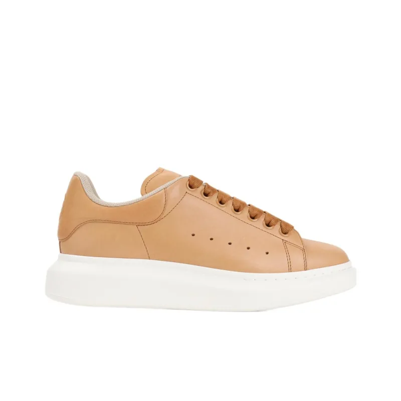 Alexander McQueen Low-Top Skateboard Shoes Men's Khaki-1
