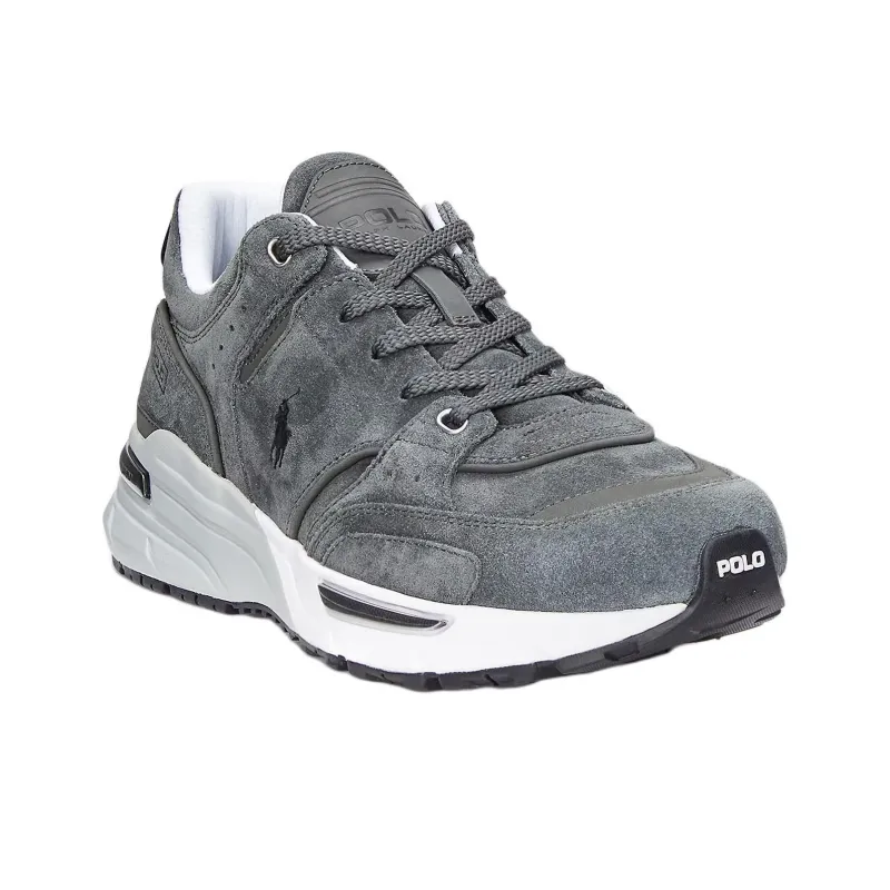 Polo Ralph Lauren Trackster 250 Low-Top Casual Shoes Men's Gray Black-2
