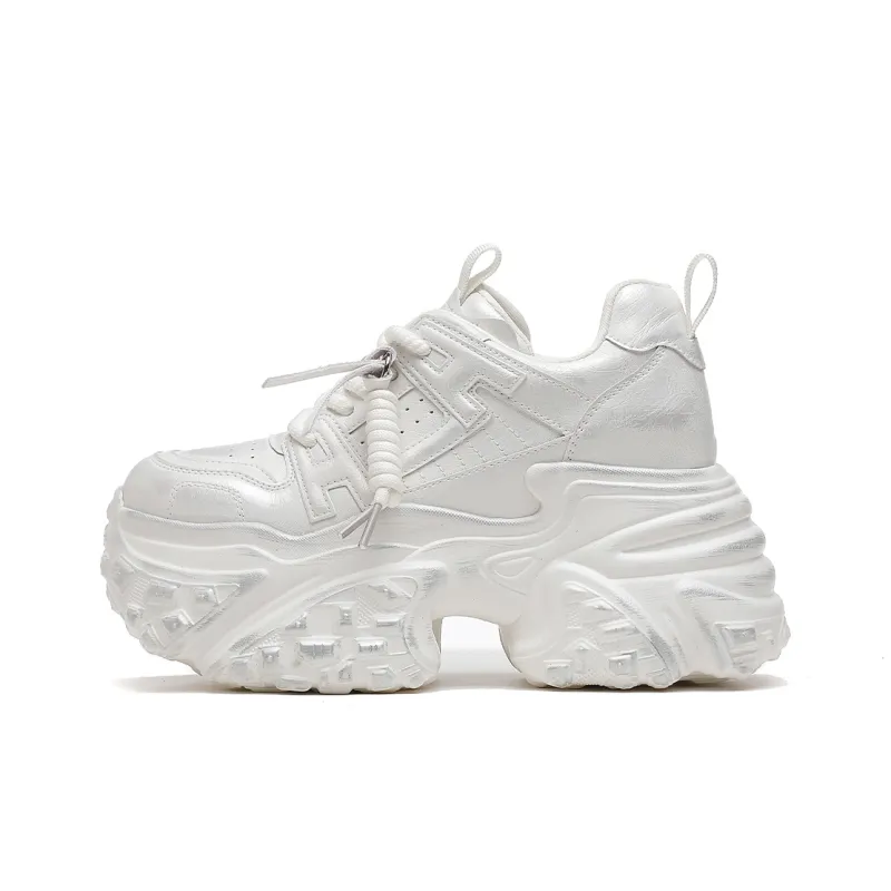 CARDANRO Small-sized Sky Vegetables Low-Top Chunky Sneakers Women's-0