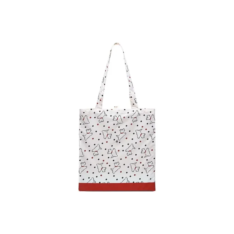RADLEY Nylon Tote Bag, Shopping Bag, Shoulder Bag Large Size Unisex White-1