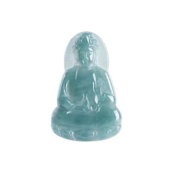 MARY WINDSOR Ice Glutinous Jadeite Pendants Unisex