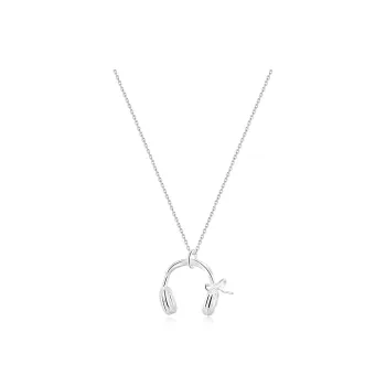 Shiban S925 Silver Necklaces Unisex