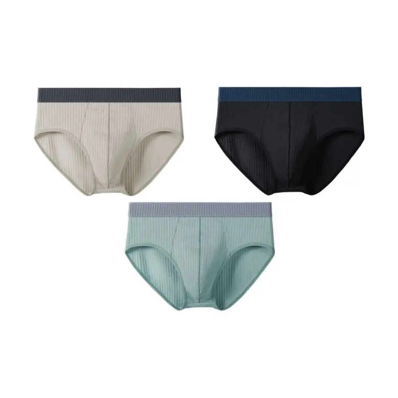 Qiao Ni Tong Underpants Men's 3 Pack-5