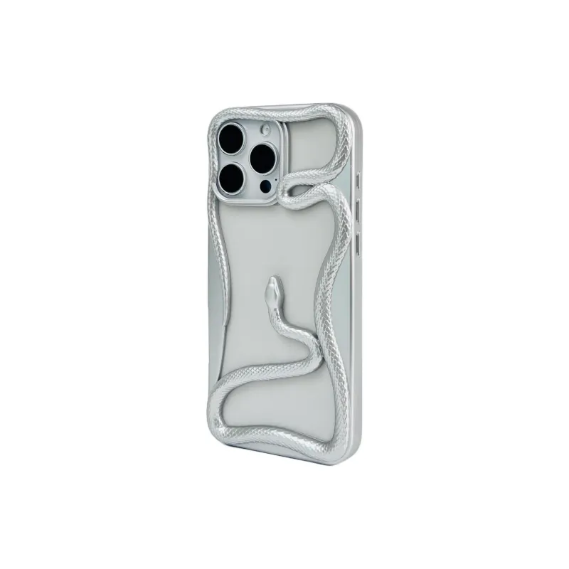 Sopi TPU Material Cut Out Snake Year Limited Phone Cases Compatible With IPhone 16/15 Pro Max/Apple 13/14 Pro/Max-26