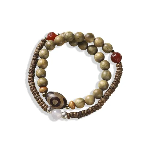 Jinghua Record Sandalwood Bracelets Unisex