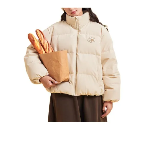 ANTA Sports Life Collection Down Jackets Women's Light Smoke Gray