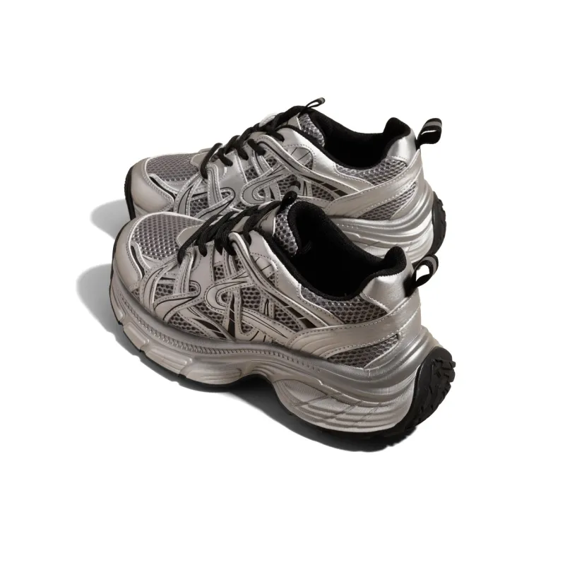 KODI Anti-Slip Wear-Resistant Low-Top Chunky Sneakers Women's-3