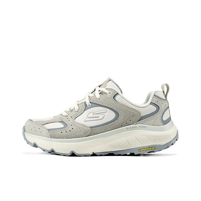 Skechers OUTDOOR Cushioning Low-Top Outdoor Shoes Women's White Gray-0