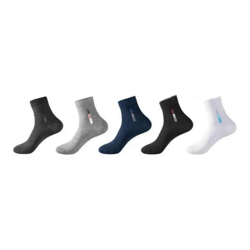 Lanza Mid-Calf Socks Men's 5 Pack-0