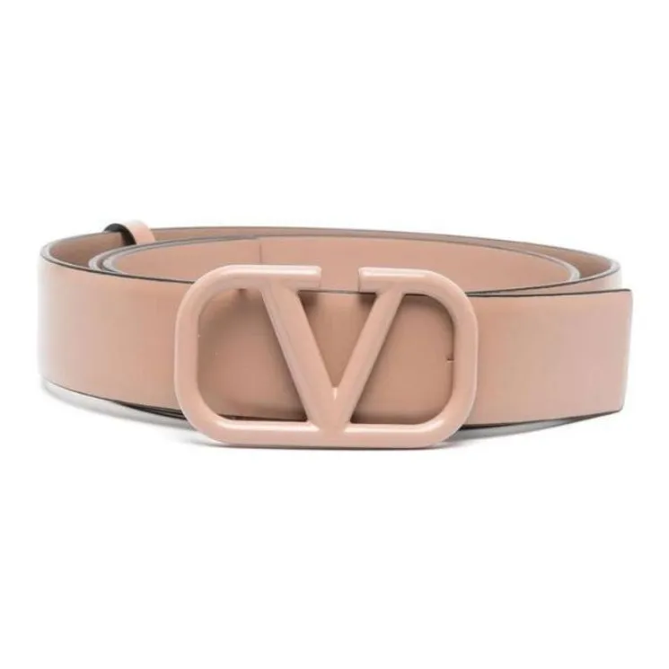 Valentino - Leather Belts Women's Pink --0