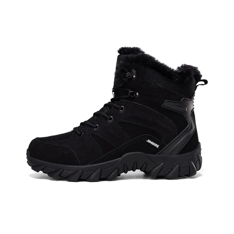 King Jinmai Warm Crew Snow Boots Men's-0