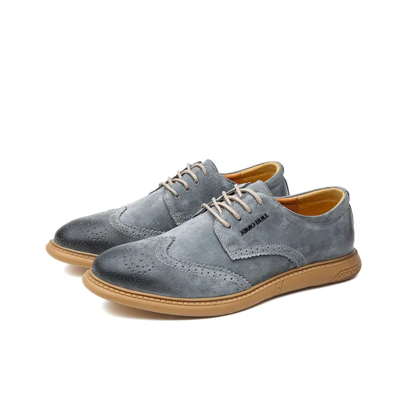 XIMO BULL Men's Casual Shoes Men Low Top Black-8