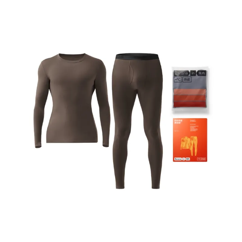 Bananain Red Plan Series Thermal Set Unisex-49