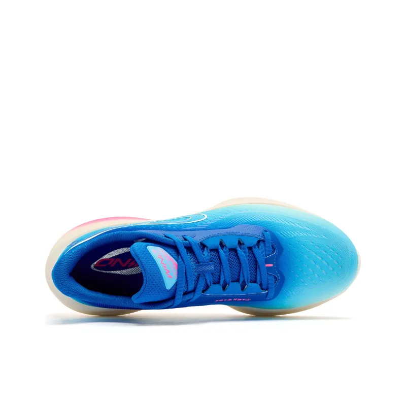 QIAODAN Strong Wind 3TR Running Shoes Men Low Top Blue-2